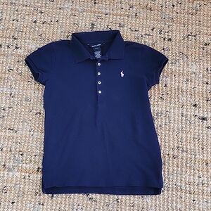 Ralph Lauren Kids Navy Polo Shirt